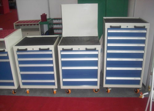 佛山單開門四抽工具柜 移動式工具柜 模具車間工具整理柜